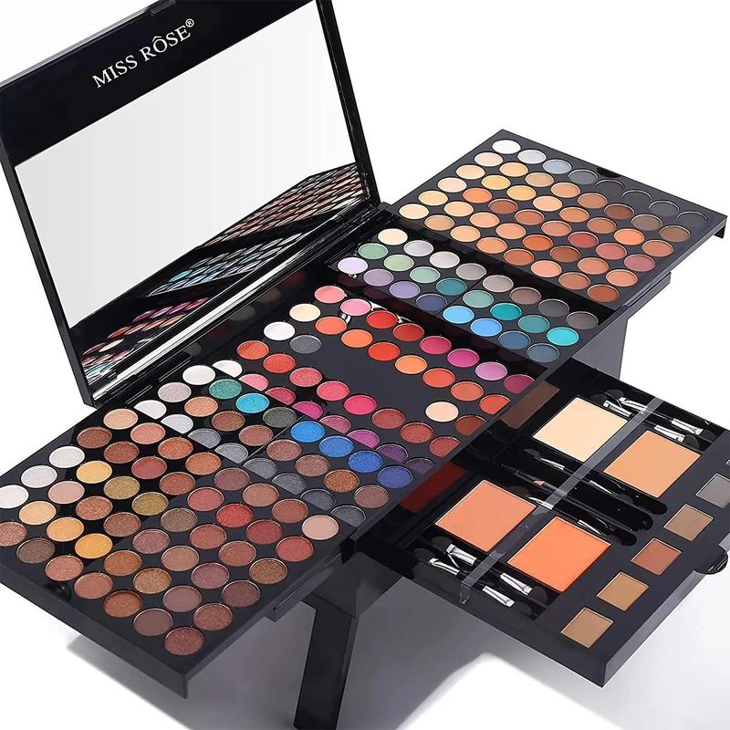 Music Festival Foundation Makeup, Colorful Multi-use Makeup Palette, Professional Makeup Palette for Summer Party, Lightweight Makeup Set Back To School Cosmetic Gift