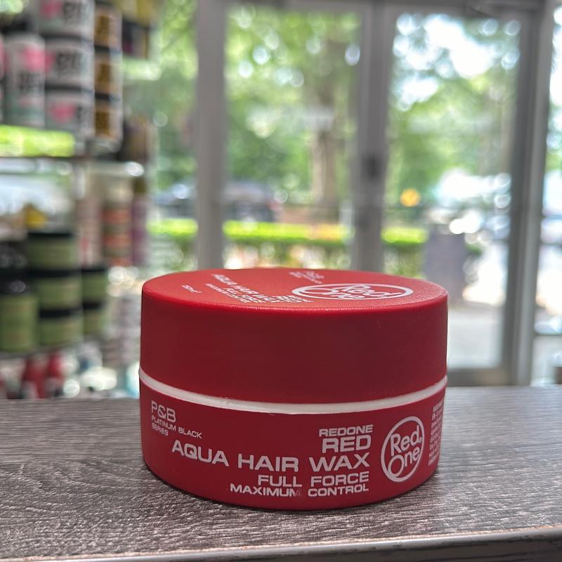 Red One Platinum Black Series Aqua Hair Wax Max Control