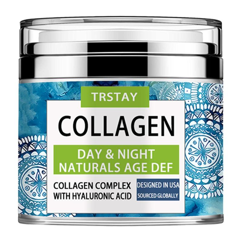 Collagen Hyaluronic Acid Complex Body Cream, Moisturizing Body Lotion for Women & Men, Body Care Product for Daily Use