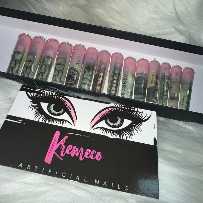 Money nails 20’s High Gloss Long-lasting