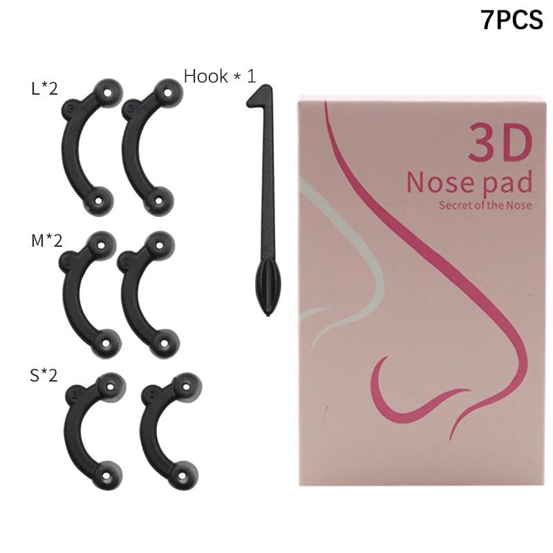 Beauty Nose Up Lifting Bridge Shaper Massage Tool No Pain Nose Invisible Shaping Clip Clipper Women Girl Massager 3 Size