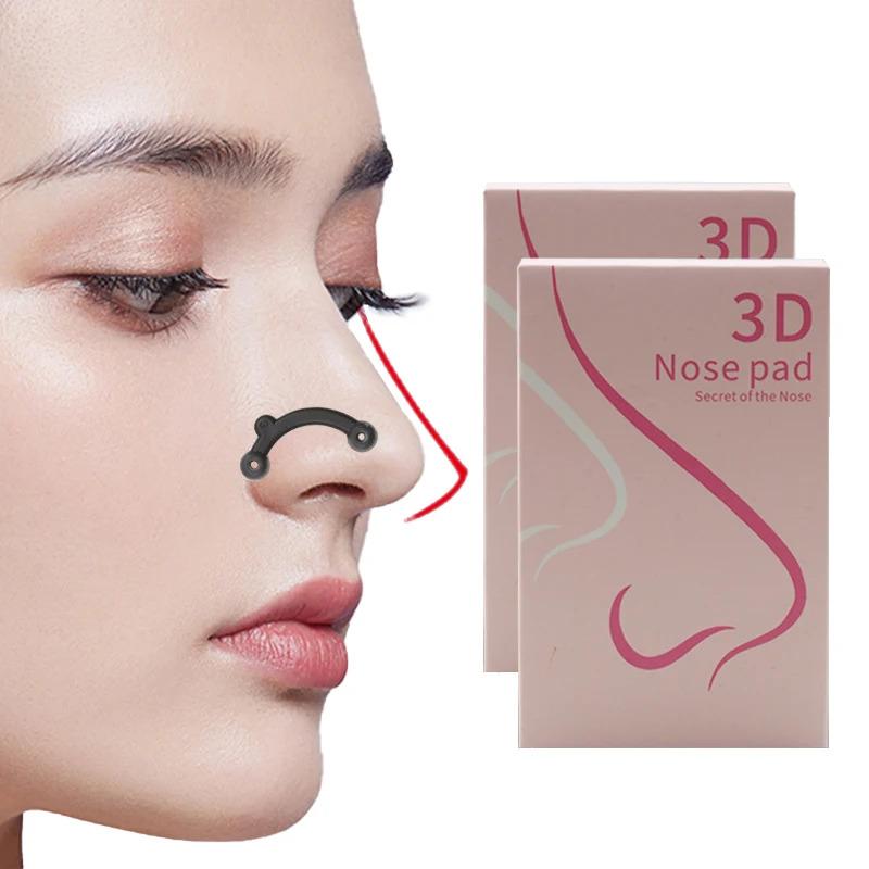 Beauty Nose Up Lifting Bridge Shaper Massage Tool No Pain Nose Invisible Shaping Clip Clipper Women Girl Massager 3 Size