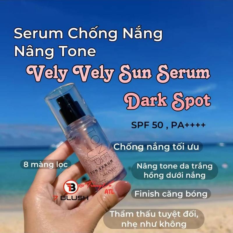 VELY VELY Vitamin Dark Spot Tone-Up Sun Serum SPF50+PA++++ 30ml