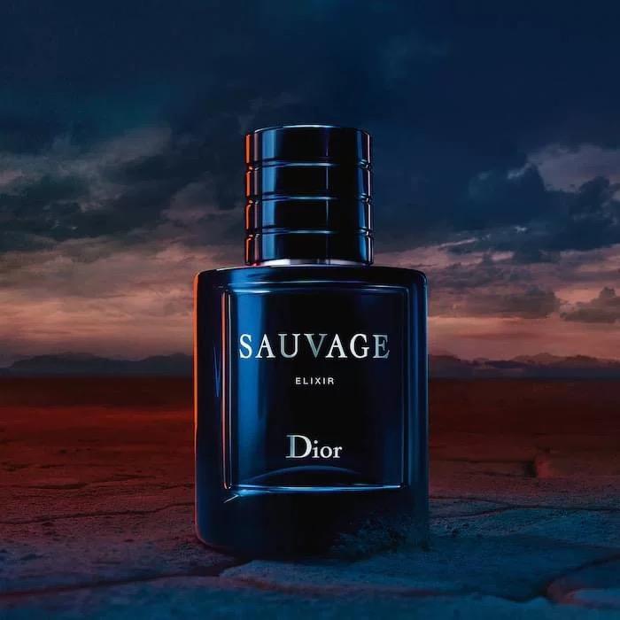 Christian Dior Sauvage Elixir for Men Elixir-Spicy Fresh and Woody Notes 3.4 Ounce 100 ml Luxury Perfumes