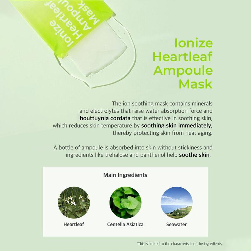 freemay Ionize Heartleaf Ampoule Mask