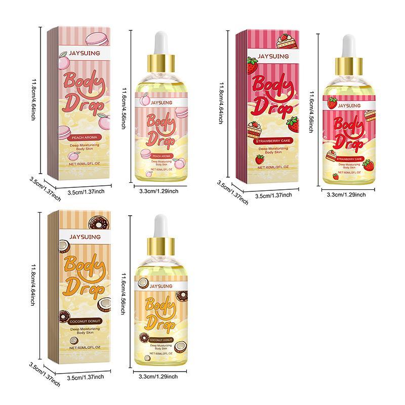 Body Care Oil, 3 Counts set Moisturizing Body Massage Oil, Hydrating Body Care Oil, Body Care Product for Women & Men