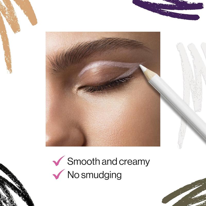 Color Icon Kohl Eyeliner Pencil, Rich Hyper-Pigmented Color, Smooth Creamy Application, Long-Wearing Matte Finish Versatility, Cruelty-Free & Vegan