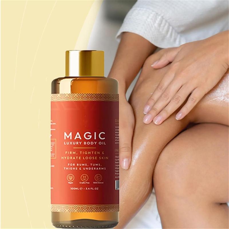 West&Month Magic Body Oil, Magic Body Firming Oil, Magic Luxury Body Oil, Magic Body Oil Plumps, Firms and Hydrates Skin，Suitable for Full Body Use