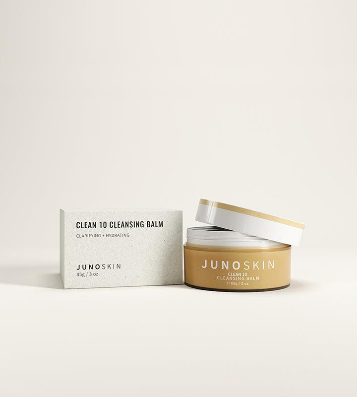 JUNOCO Clean 10 Cleansing Balm. 10 Ingredient Makeup Remover. 85gr   3.0oz. Facial Cleanser