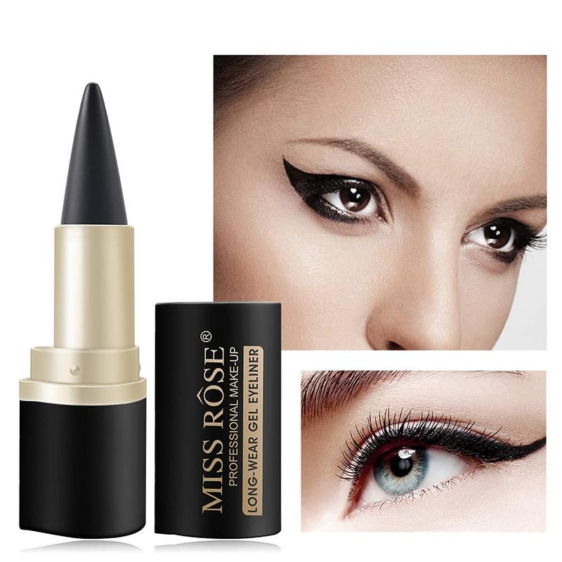 Waterproof Eyeliner (2 Counts), Long Lasting Matte Eyeliner Pencil, Quick Drying Eyeliner Pen, Professional Daily Makeup Accessories, Beetlejuice Makeup