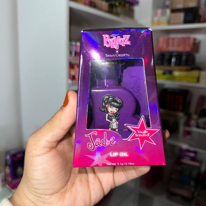 Beauty Creations x Bratz Lip Oil, Sasha, Jade, Cloe, Yasmin Vanilla Scented