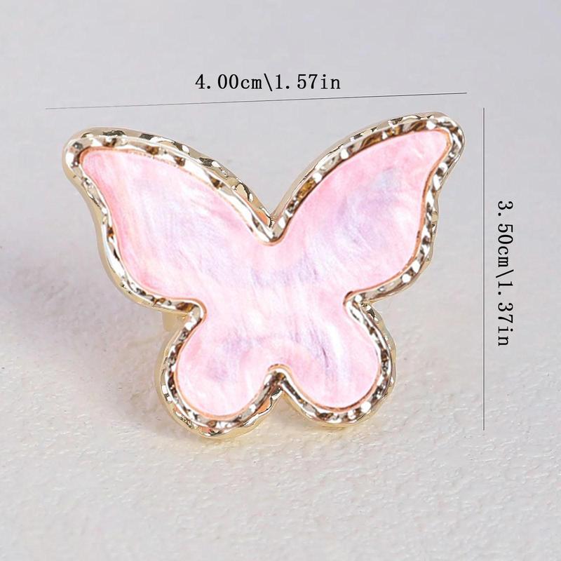 Butterfly Design Nail Art & Nail Care Display Board, Nail Polish Color Mixing Palette, Nail Art Tool for Home & Salon Use