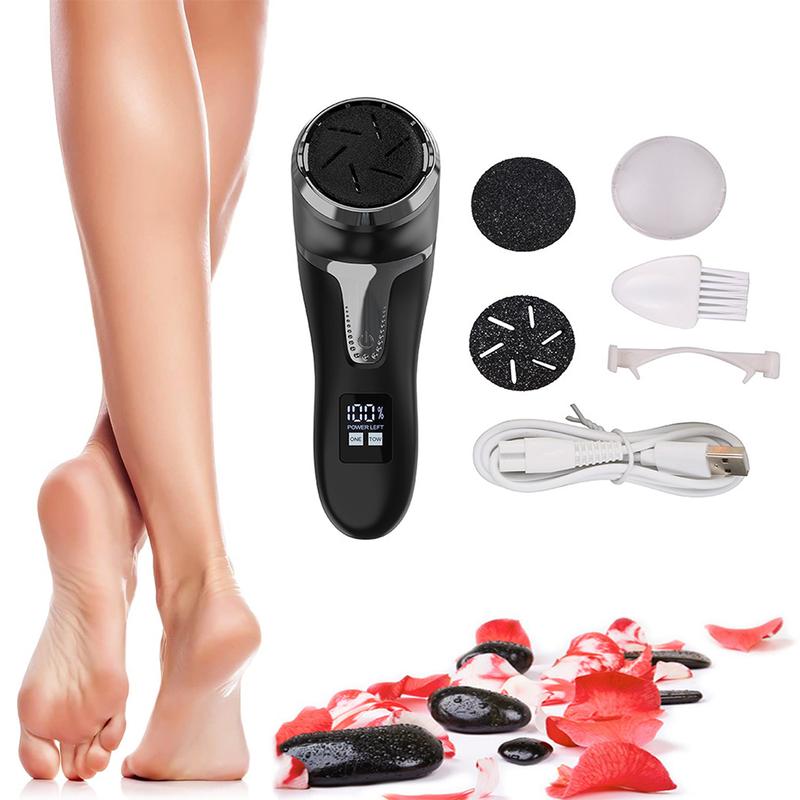 Rechargeable Electric Foot File: Portable Pedicure Tool for Dead Skin Removal, Professional Foot Care Kit  Manicure Nail Foot Grinder