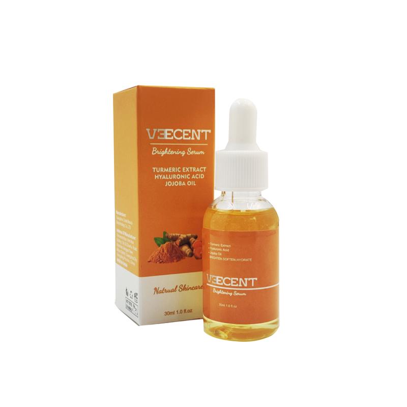 Veecent Brightening Turmeric Hyaluronic Acid Serum-Brighten + Hydrates Hydrating Moisture