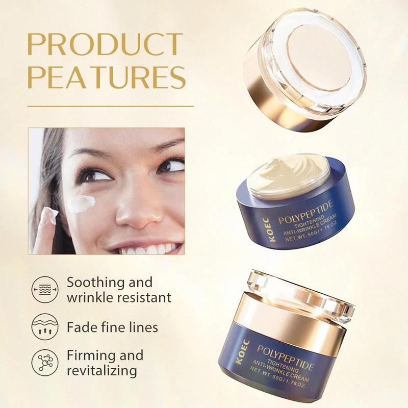 Polypeptide Tightening Cream, Moisturizing Face Cream, Hydrating and Tighten and Lift Face Cream, Christmas Gift