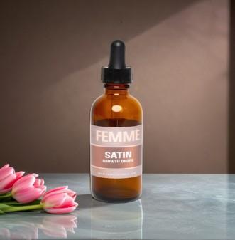 Femme Satin Growth Drops: Nourishing Haircare Oil for Comfort and Growth