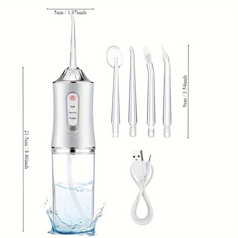 Oral Flosser Portable Plaque Remover, Powerful Oral Rinsing Function, Waterproof Cleaning Tool  christmas 2024 ornament