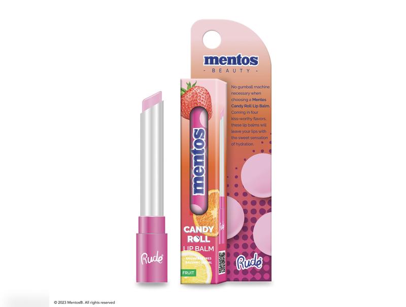 Mentos Candy Roll Lip Balm