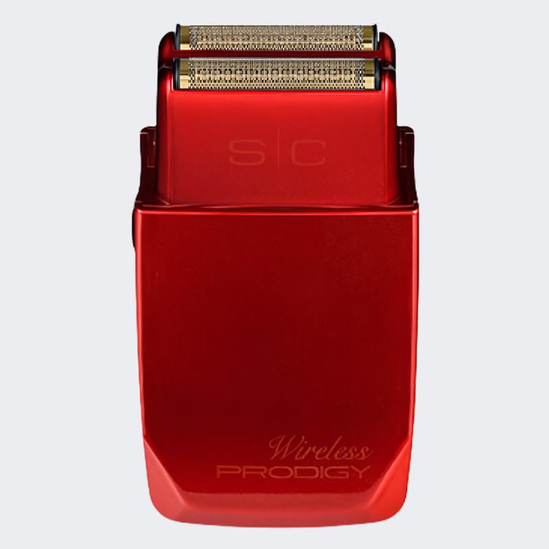 Gamma+ Wireless Prodigy Double Foil Shaver Red