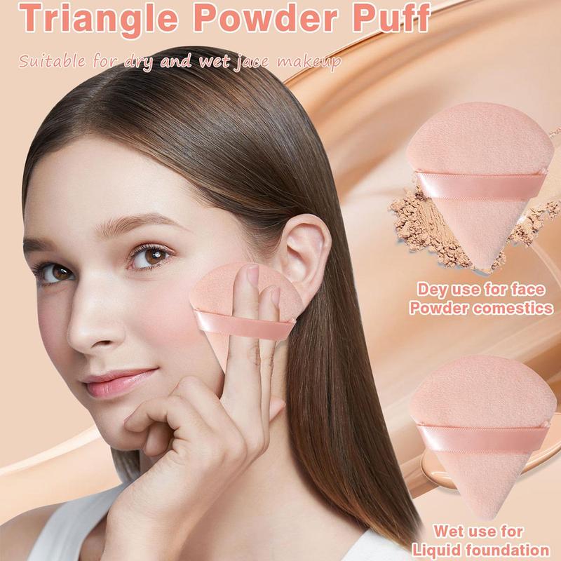 Summer Makeup Tool Set, 18pcs set Sponge & Mini Powder Puffs & Triangular Puff & Cleaning Mat & Brush & Headband & Wristband & Face Puff, Cruel Summer, Makeup Products, Christmas, Christmas Gift