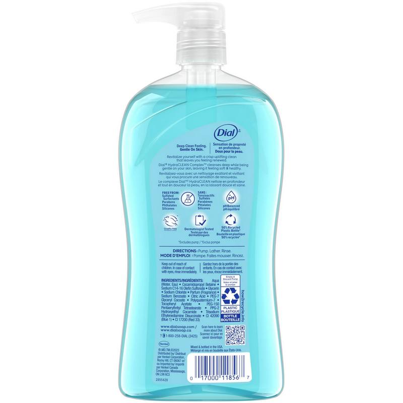 Dial Body Wash, Refresh & Renew Spring Water, 32 fl oz (PREESHIP)