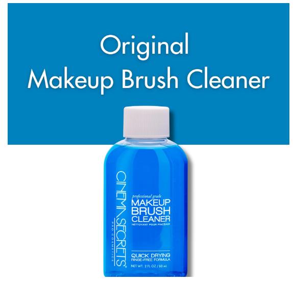 Cinema Secrets Professional Makeup Brush Cleaner, 2 fl oz, Vanilla