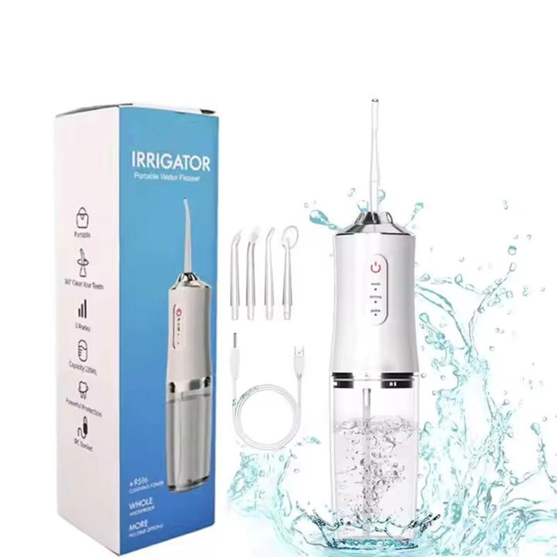 Oral Flosser Portable Plaque Remover, Powerful Oral Rinsing Function, Waterproof Cleaning Tool  christmas 2024 ornament