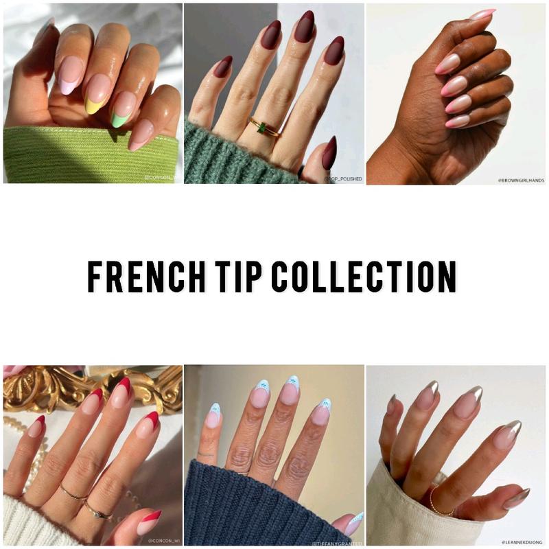 Glamnetic | French Tip Press-On Nails Collection - Nail Glue & Remover