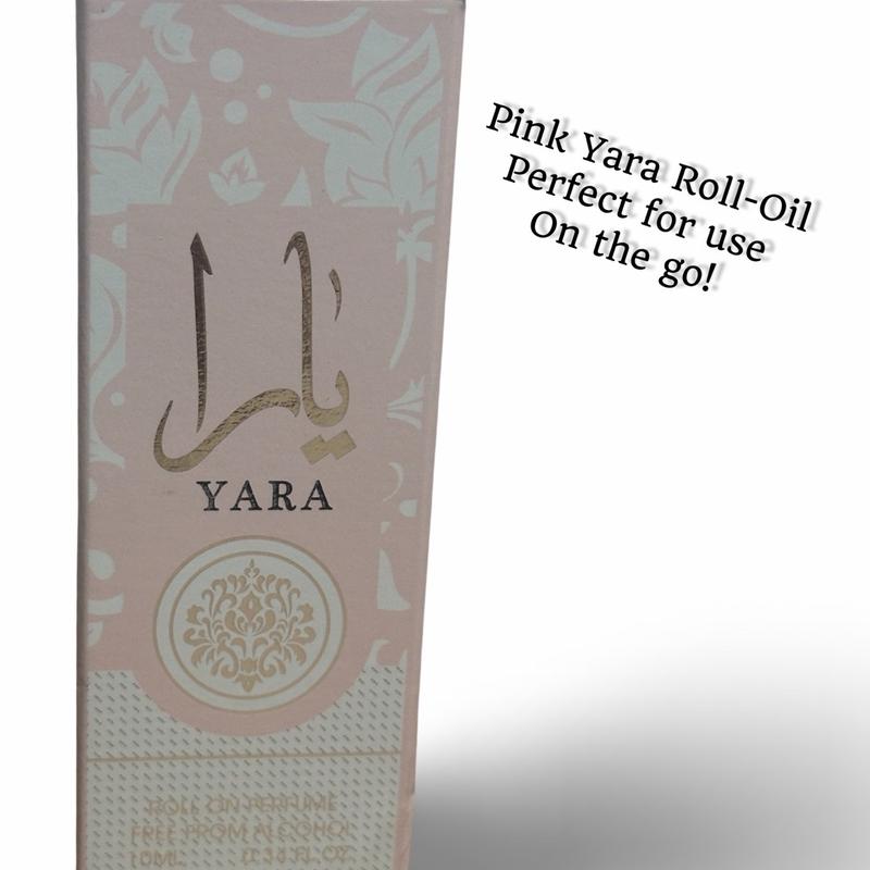 Yara 10ml (0.34 Fl.oz) Roll On Perfume Oil - Long Lasting Natural Perfume Oil For Women Scent Vanilla Scented Fragrance Aroma Cologne Cosmetic