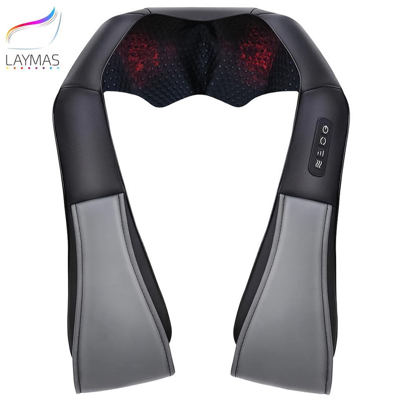 Special Events Back And Neck Massager With 3 Levels Adjustable Heating, 8 Nodes Deep Kneading Massage For Neck, Back, Shoulder, Use At Home, Car