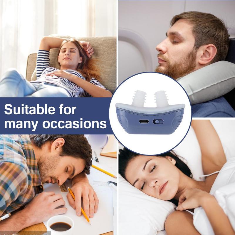 Electric Anti Snoring Device, USB Rechargeable Snore Stopper, Sleep Aid Device for Men & Women, Personal Care Appliances, Christmas, Fall, Ideal Winter Gift, Christmas Gift, Gift Set