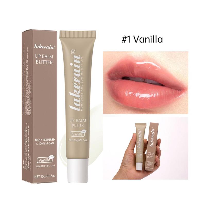 Hydrating Tinted Lip Balm, Summer Gifts, Butter Moisturizing Lipstick, Lip Tint Lip Stain Anti-cracking Lip Care Product for Women & Girls, Lip Products