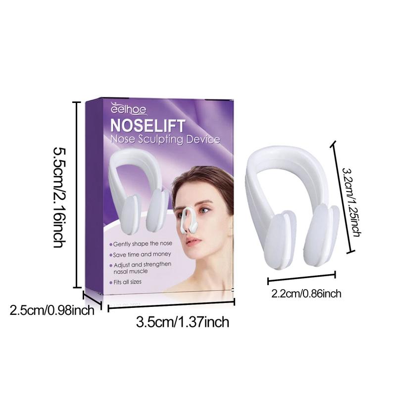 EELHOE Nose Care Device, Nose Shaping Contour, Firming, Straightening, High Nose Bridge, Beautiful Nose Facial Comfort