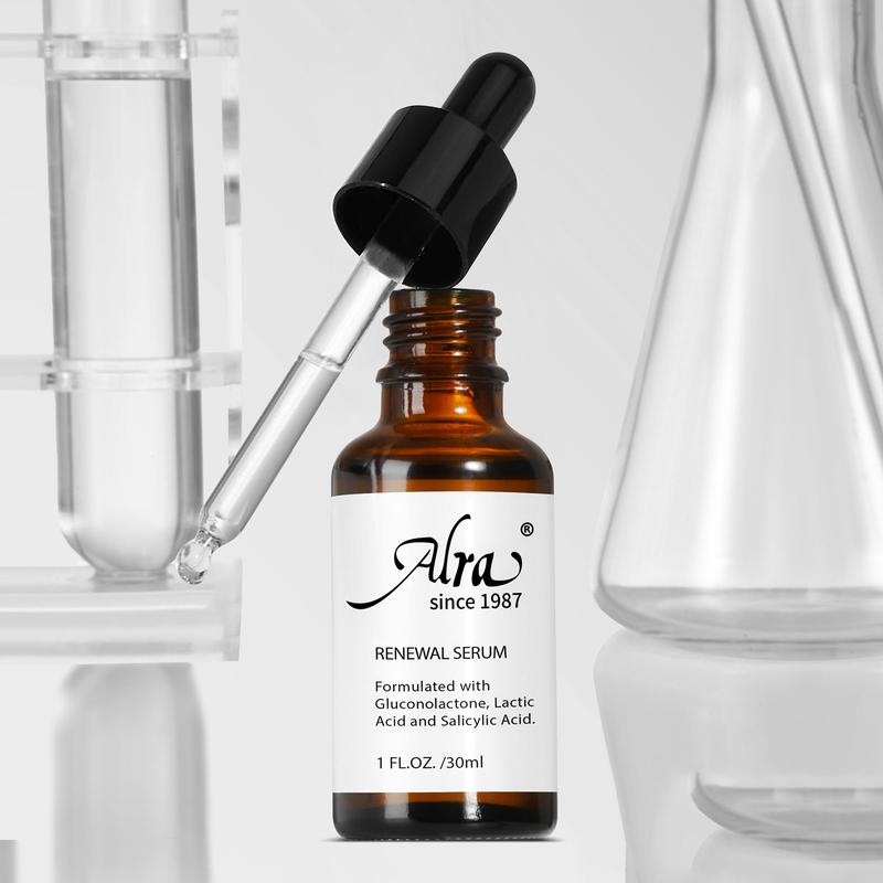 Alra Renewal Face Serum for Acne Scars,Smoothing,Exfoliation,Blackhead,Pores Minimizer,Facial Peeling Serum for Women & Men,Skincare Facial Essence