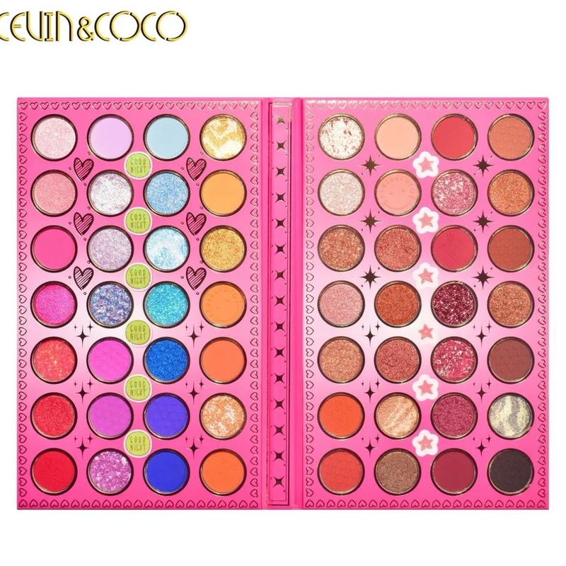 Kevin & Coco Pink Rabbit Eyeshadow Palette - Makeup Cosmetic Color eyeshadow makeup