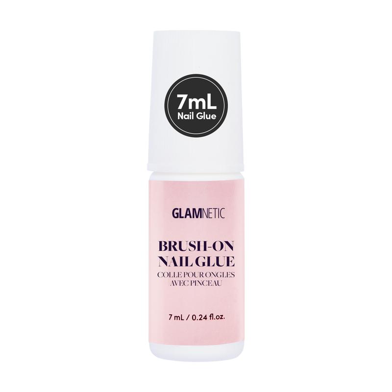 Glamnetic | Brush-On Nail Glue for Non Damaging Press-on Nail Application Nail Art Care Manicure Polish