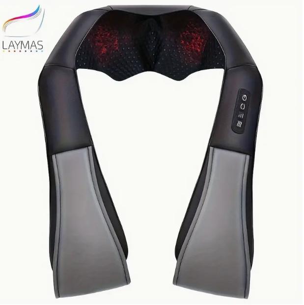 Special Events Back And Neck Massager With 3 Levels Adjustable Heating, 8 Nodes Deep Kneading Massage For Neck, Back, Shoulder, Use At Home, Car