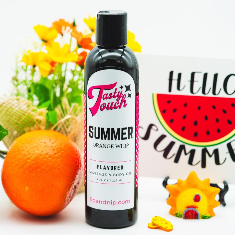 Tasty Touch Massage and Body Oil – Orange Whip (Summer)