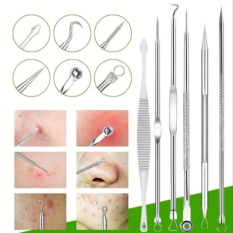 Acne Needle with Box, Blackhead Removal Tool Set, Professional Skincare Tools for Women & Men, Christmas Gift