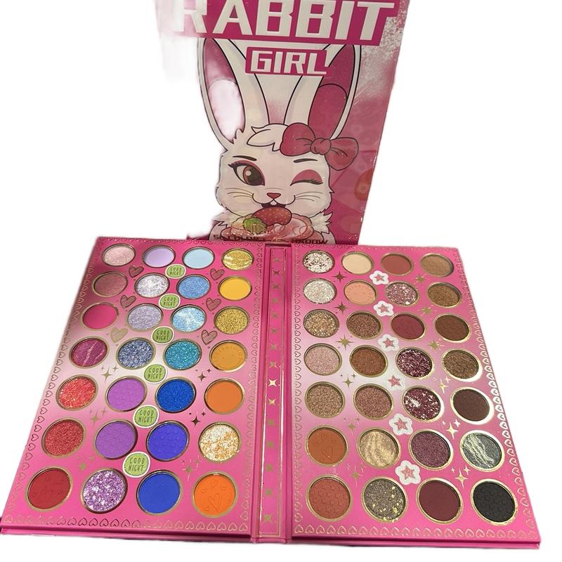 Kevin & Coco Pink Rabbit Eyeshadow Palette - Makeup Cosmetic Color eyeshadow makeup