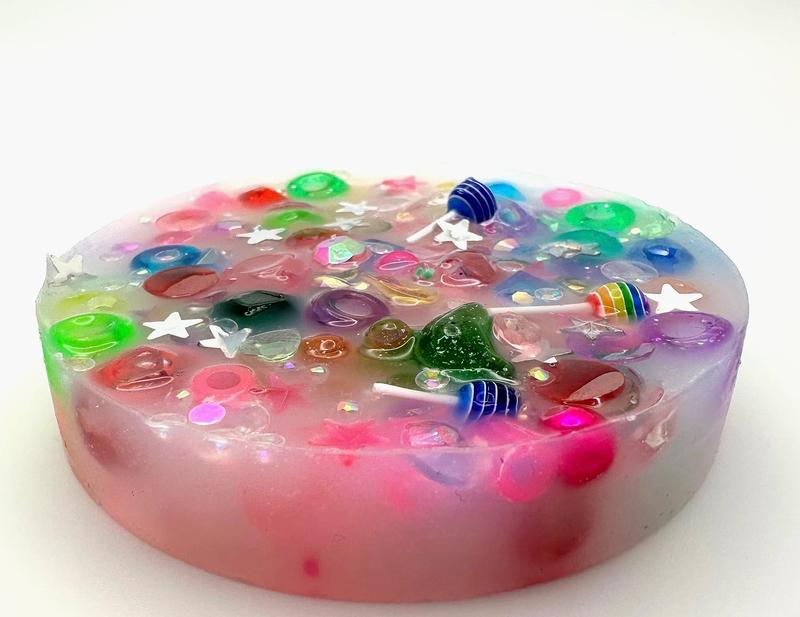 Candy Party -Lightly Scented- Pick Pad; Dermatillomania Fidget, Stop Skin and Nail Picking