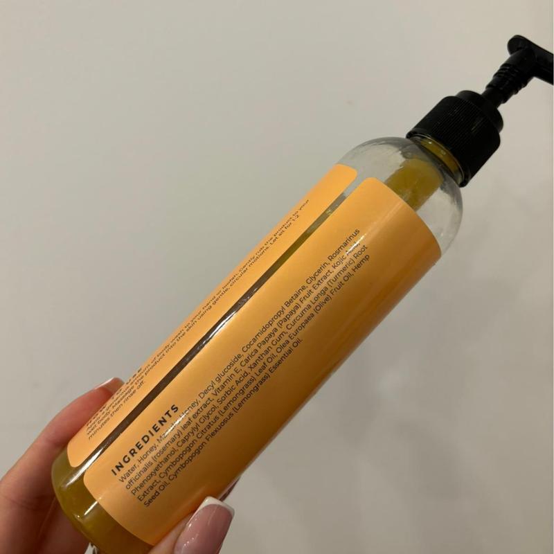 Raw Manuka Honey and Turmeric Face Wash (NEW) skincare routine