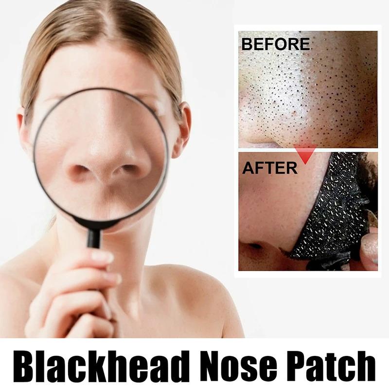 10pcs Unisex Blackhead Remove Mask Peel Nasal Strips Deep Cleansing Shrink Pore Nose Black dots Remove Stickers Skin Care Patch