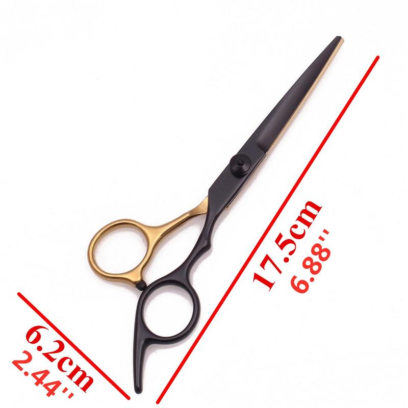 Professional Hair Cutting Scissors, Hairdressing Scissors, Straight Flat Scissors, Barber Supplies Kit, Salon Tools