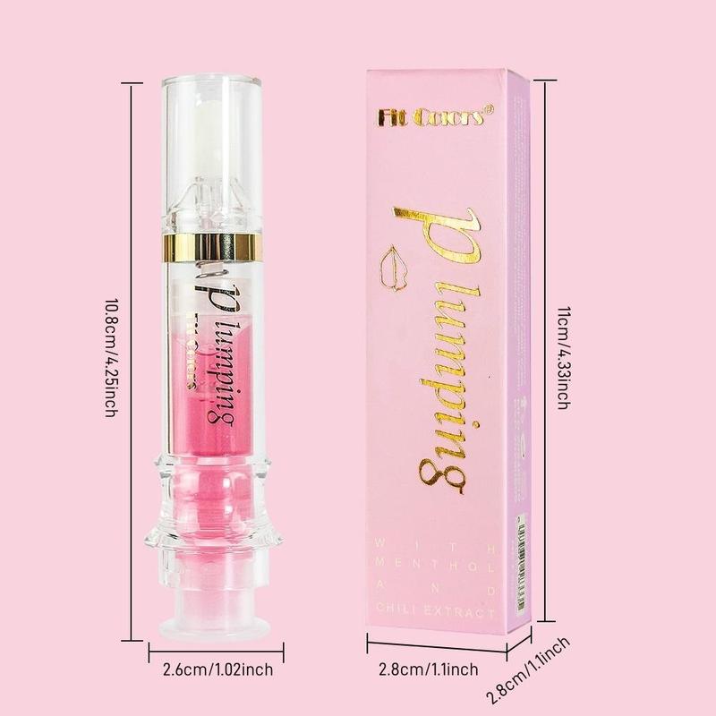 Long Lasting Lip Gloss, Moisturizing Lip Glaze, Glossy Lip Glaze Stick, Plumping Lip Oil Lip Stick for All Occasions Makeup, Girls and Women, Cosmetic Products, Lip Care Products