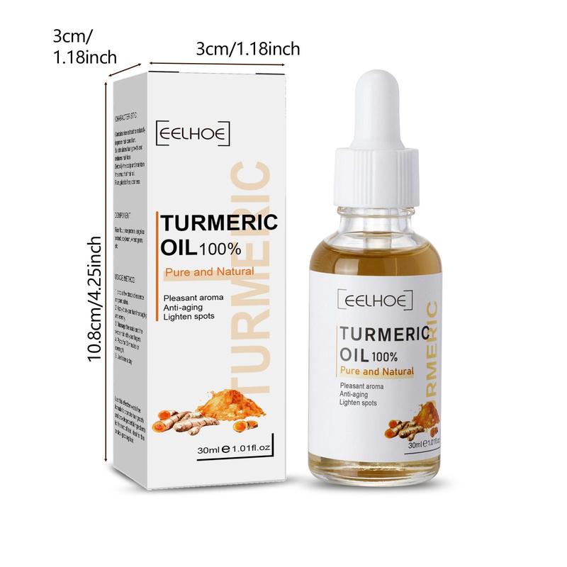 Turmeric Face Serum, 2 Counts set Natural Turmeric Face Serum, Skin Care Moisturizing Serum, Suitable for Men, Women and All Skin Types, Christmas Gift