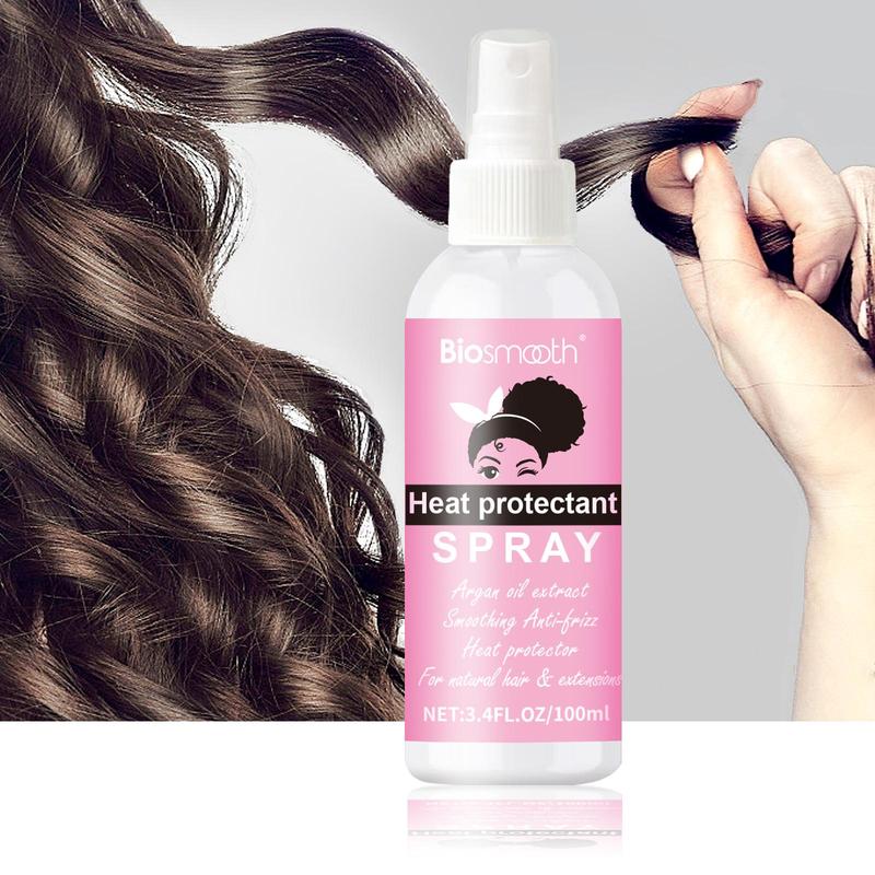 100ml Hair Heat Protector Spray, Professional Grade Thermal Protector Leave-in Conditioner, Anti-frizz Shine Spray For All Hair Types, Hair Products