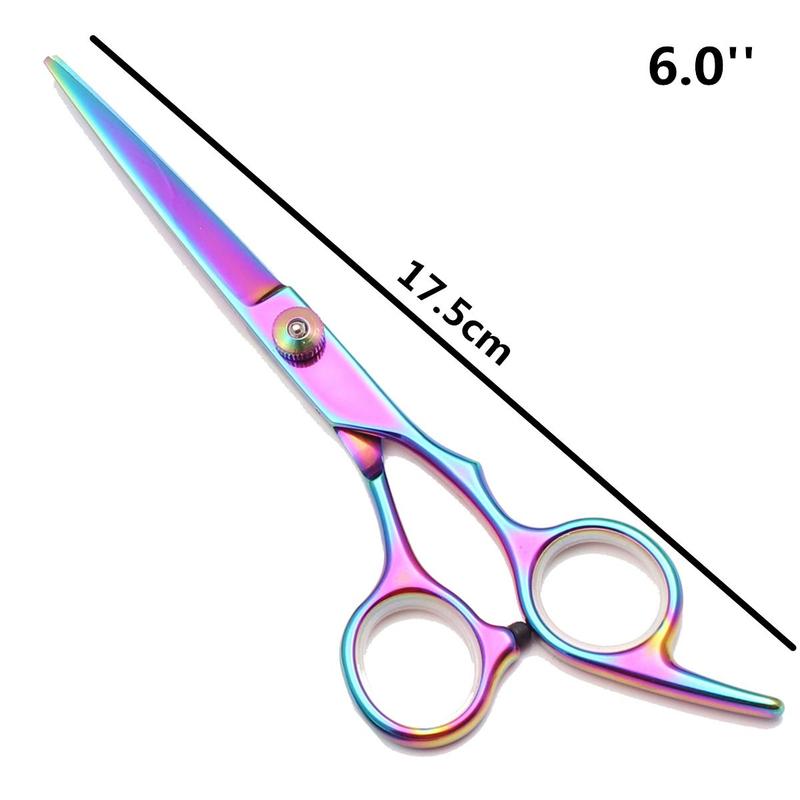 Professional Hair Cutting Scissors, Hairdressing Scissors, Straight Flat Scissors, Barber Supplies Kit, Salon Tools