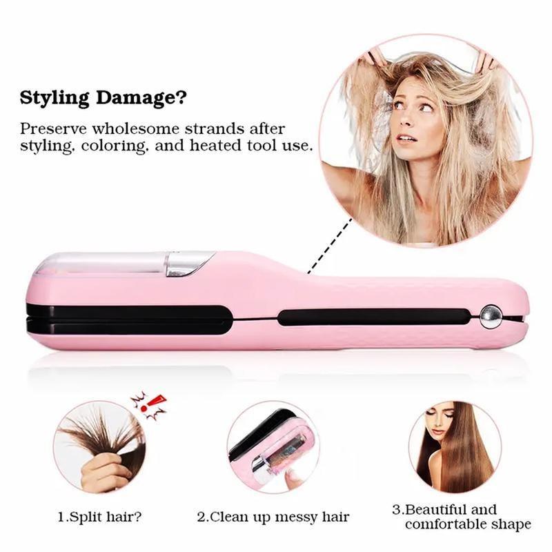 Repair 2 in 1 Hair Trimmer USB for Frizzy, Dry, Damaged, Colored, Broken, Curly, Straight or Bleached Split Ends, Men and Women Personal Care Products Comfort