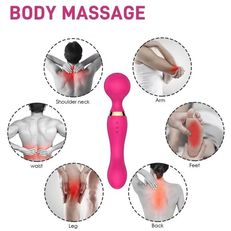 Electric massage stick -8-speed 20 frequency deep muscle soothing, suitable for the neck, legs, and waist, comfortable, relaxing